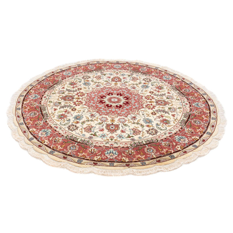 Tabriz - 50 Raj Teppe 145x145cm - Persisk teppe