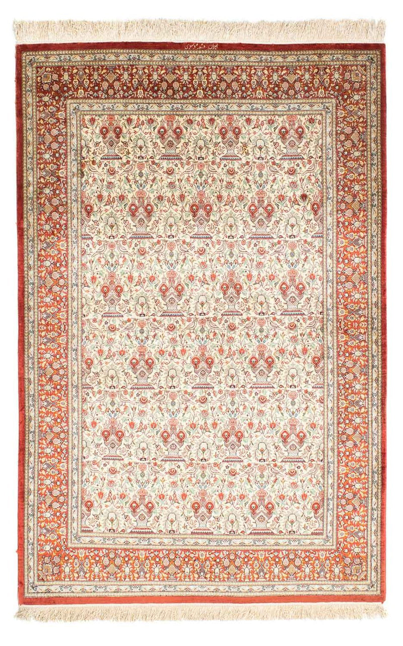 Qom Teppe 158x107cm - Persisk teppe