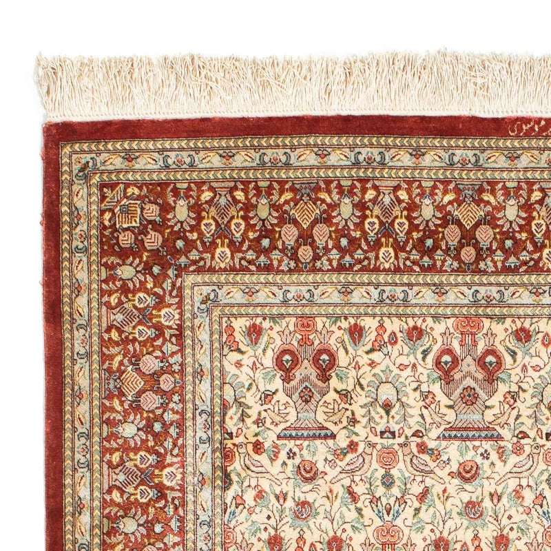 Qom Teppe 158x107cm - Persisk teppe