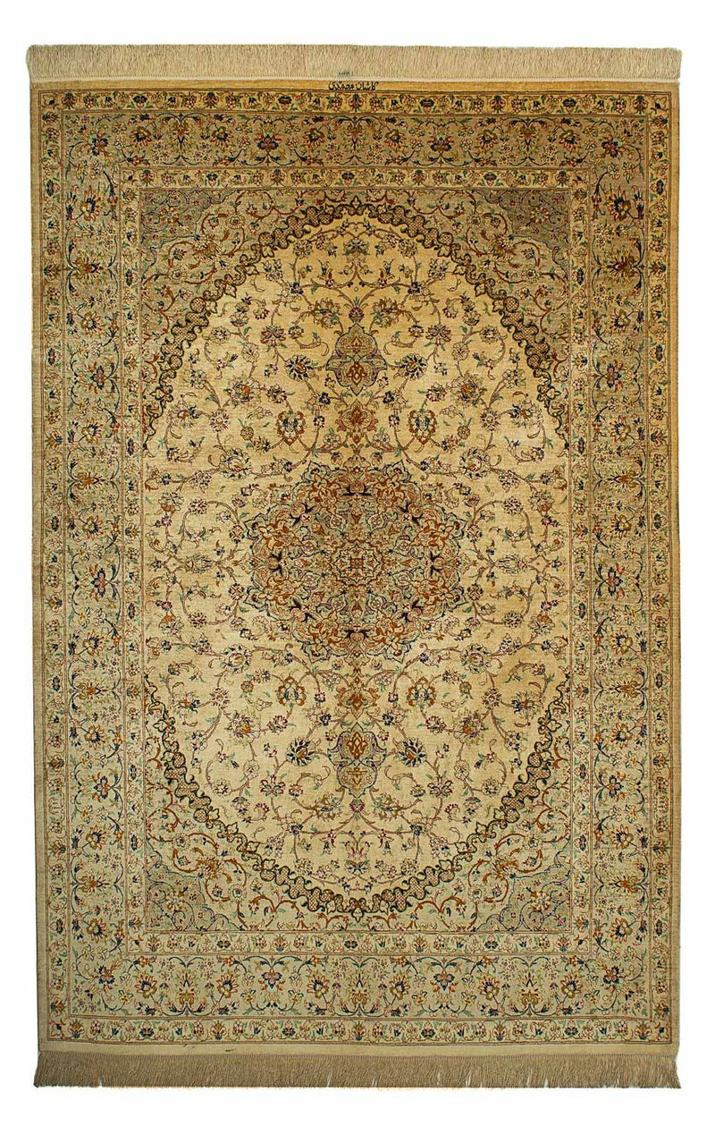 Qom Teppe 200x133cm - Persisk teppe