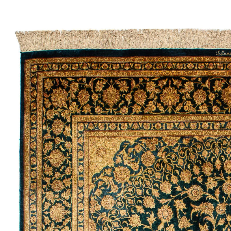 Qom silke Teppe 132x216cm - Persisk teppe