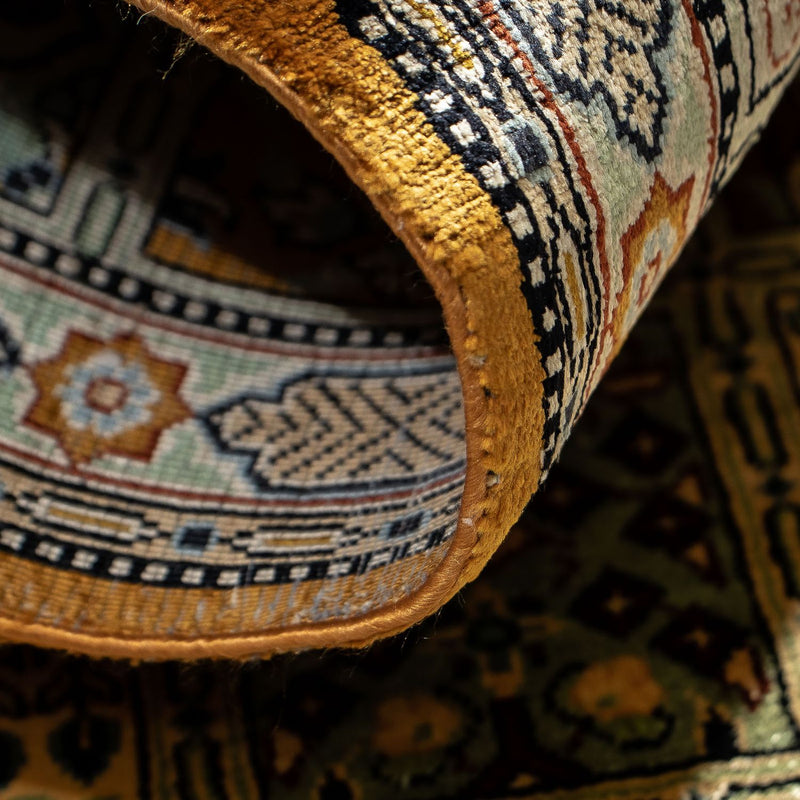 Qom Teppe 50x76cm - Persisk teppe