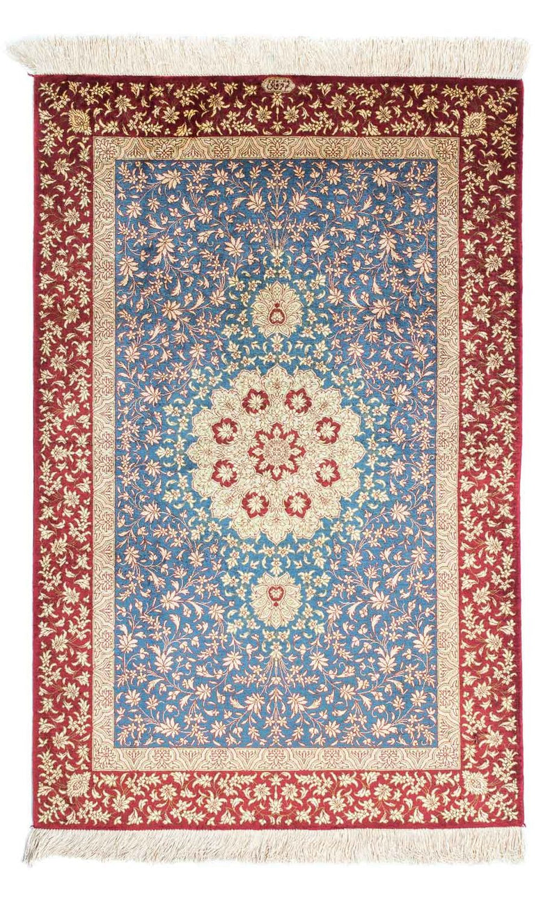 Qom Teppe 123x78cm - Persisk teppe