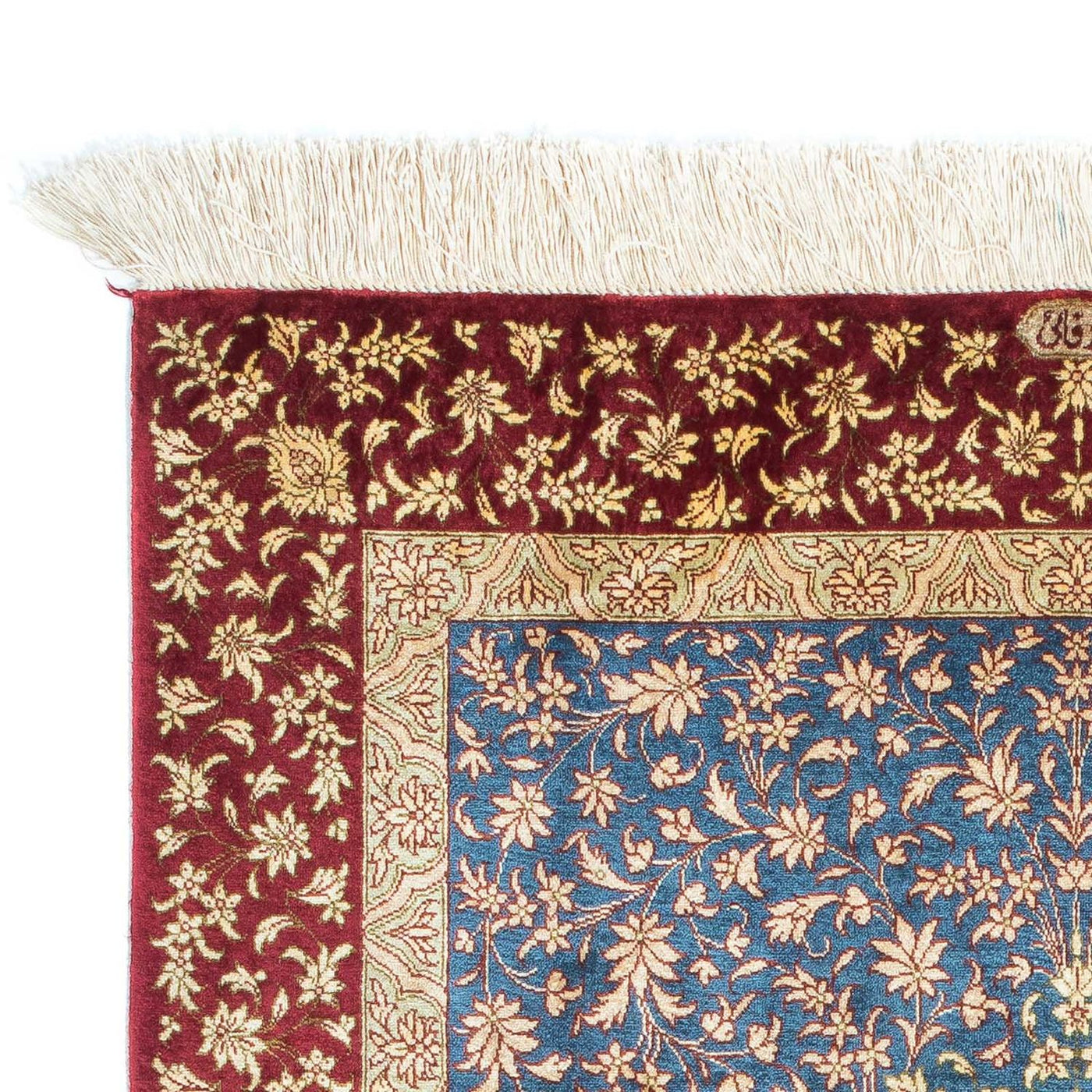 Qom Teppe 123x78cm - Persisk teppe