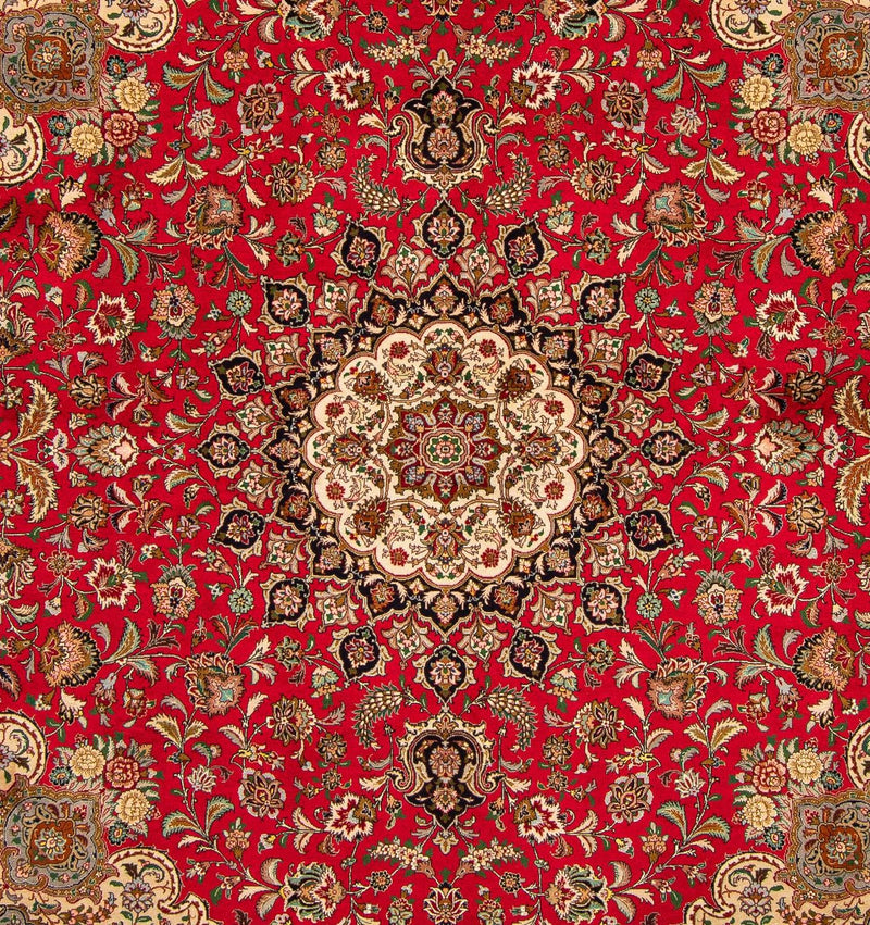 Tabriz - 50 Raj Teppe 251x251cm - Persisk teppe