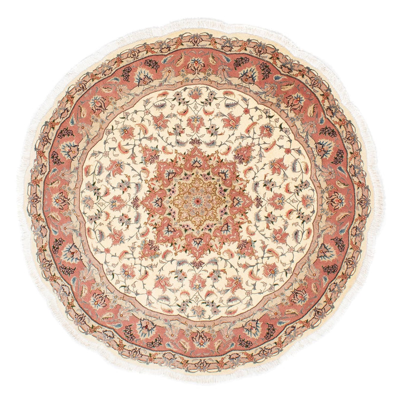 Tabriz - 50 Raj Teppe 150x150cm - Persisk teppe