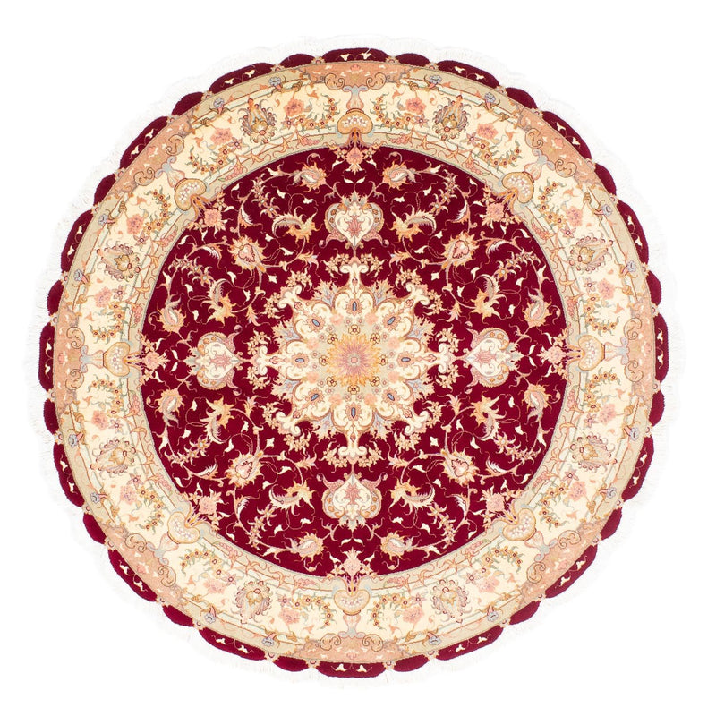 Tabriz - 50 Raj Teppe 150x150cm - Persisk teppe