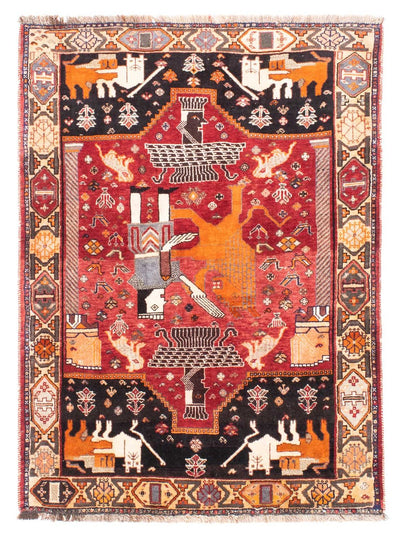Shiraz Teppe 111x155cm - Persisk teppe