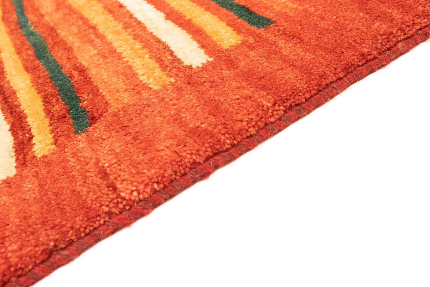 Persisk Gabbeh Teppe 181x120cm - Perserteppich Wollteppich