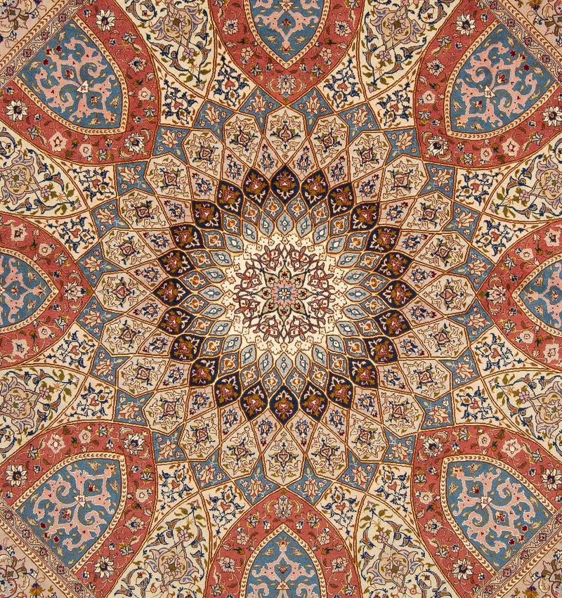 Tabriz - 50 Raj Teppe 248x254cm - Persisk teppe