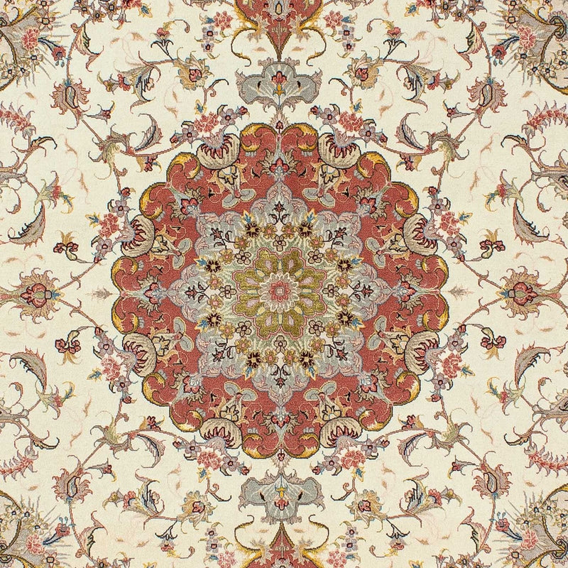 Tabriz - 50 Raj Teppe 198x150cm - Persisk teppe