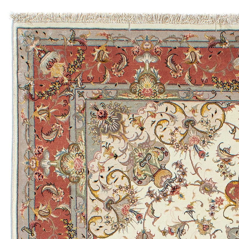 Tabriz - 50 Raj Teppe 198x150cm - Persisk teppe