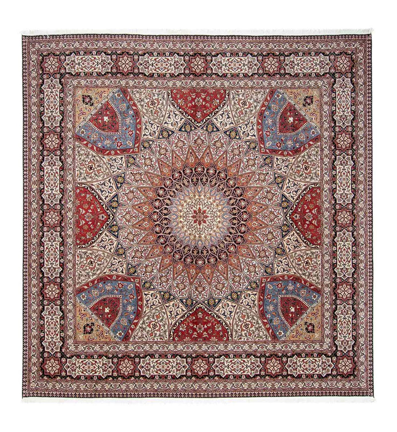 Tabriz - 50 Raj Teppe 300x298cm - Persisk teppe