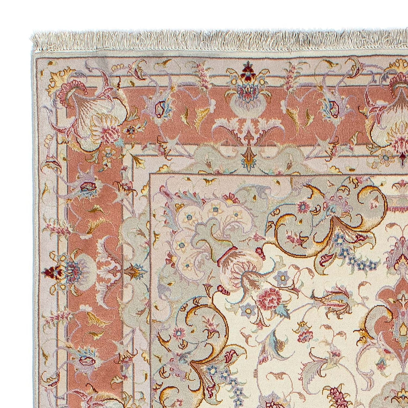Tabriz - 50 Raj Teppe 205x152cm - Persisk teppe