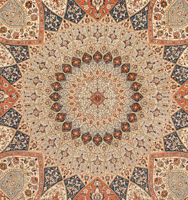 Tabriz - 50 Raj Teppe 264x253cm - Persisk teppe