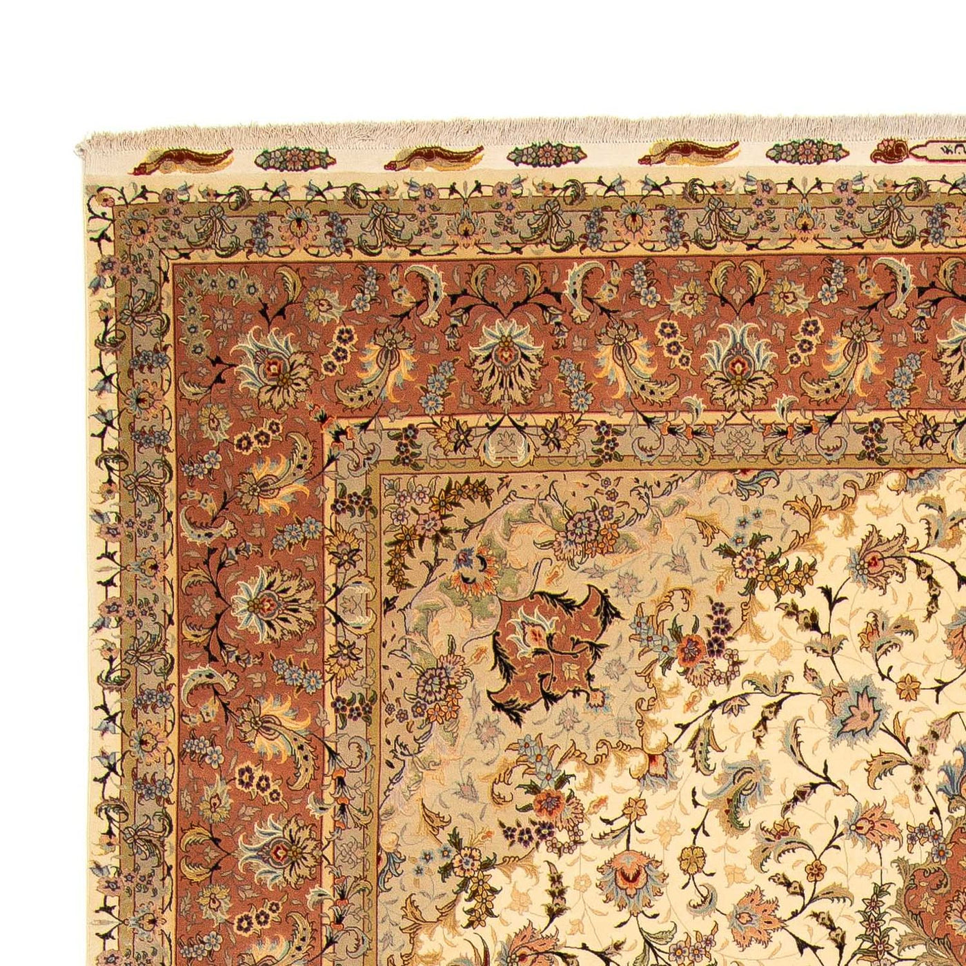 Tabriz - 50 Raj Teppe 413x297cm - Persisk teppe