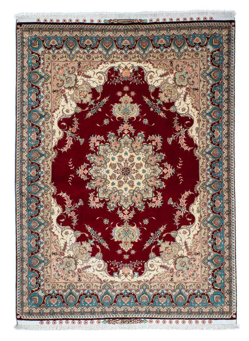 Tabriz - 50 Raj Teppe 204x153cm - Persisk teppe