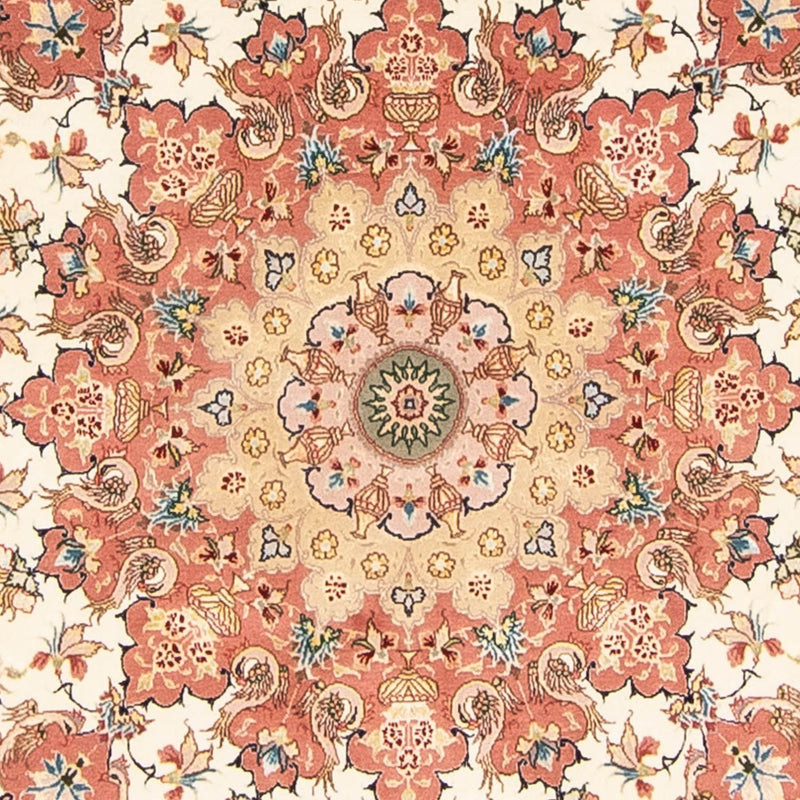 Tabriz - 50 Raj Teppe 207x207cm - Persisk teppe