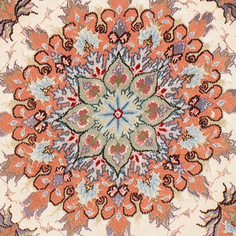 Tabriz - 50 Raj Teppe 100x100cm - Persisk teppe