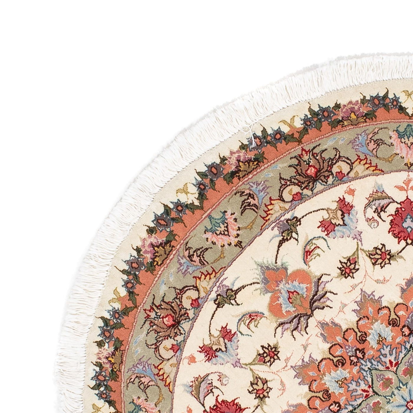 Tabriz - 50 Raj Teppe 100x100cm - Persisk teppe