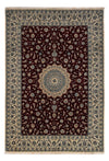 Nain - 9La Teppe 250x342cm - Persisk teppe - Rektangulær / Mørk rød / 250 x 342 cm Rektangulær