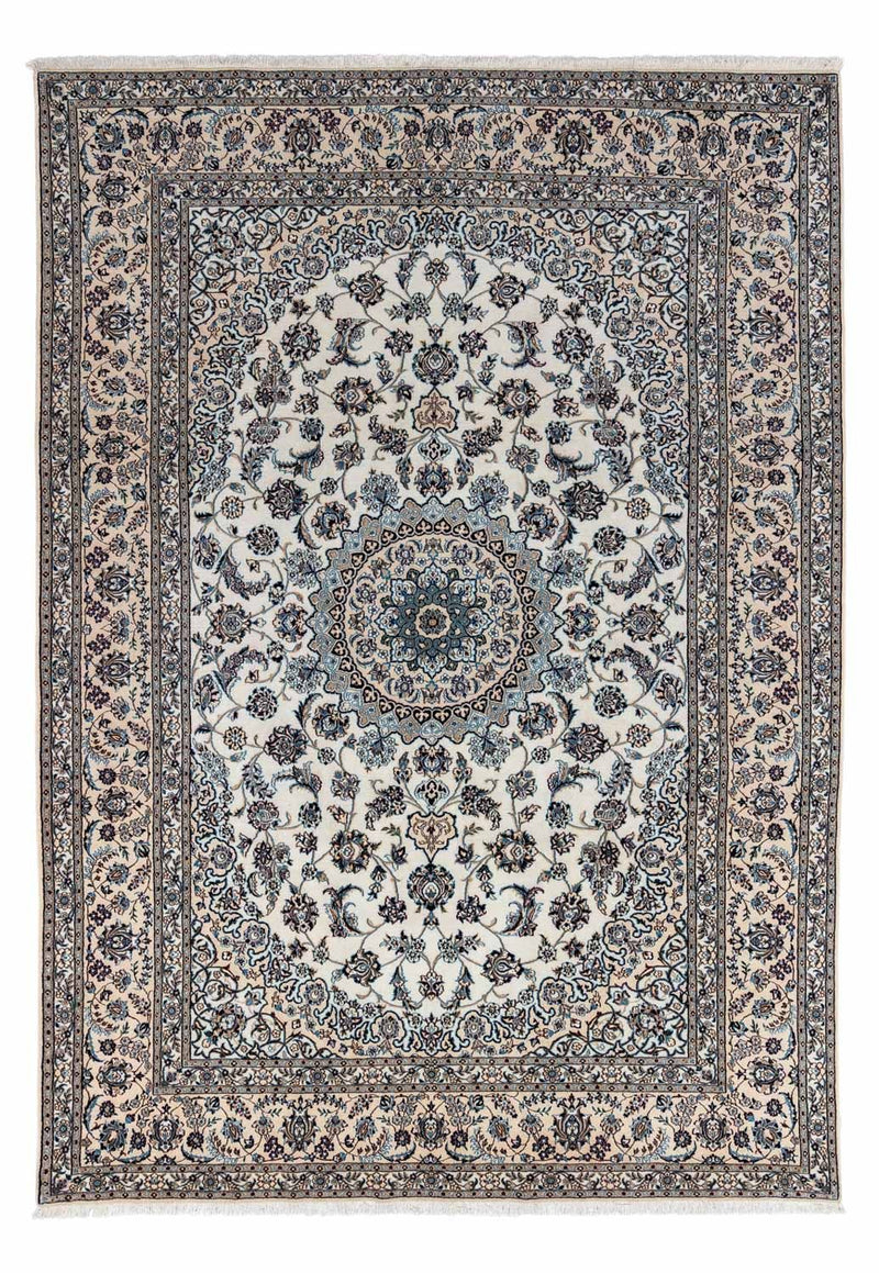 Nain - 9La Teppe 251x359cm - Persisk teppe - beige