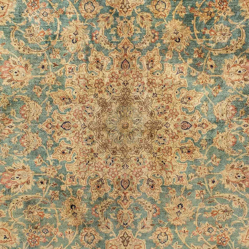 Qom silke Teppe 216x132cm - Persisk teppe