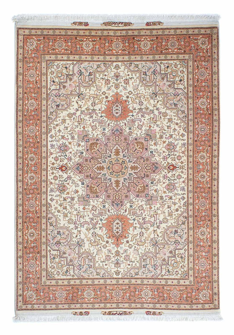 Tabriz - 50 Raj Teppe 214x154cm - Persisk teppe