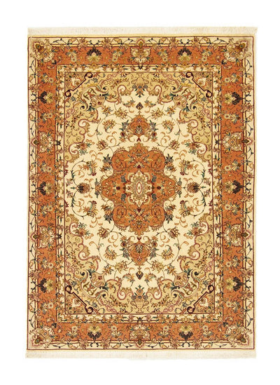 Tabriz - 50 Raj Teppe 103x143cm - Persisk teppe