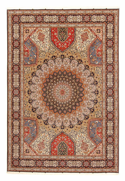 Tabriz - 50 Raj Teppe 253x358cm - Persisk teppe