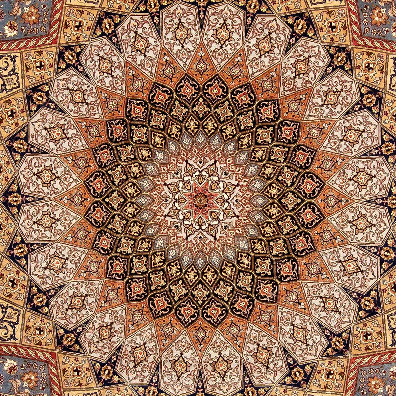 Tabriz - 50 Raj Teppe 358x253cm - Persisk teppe