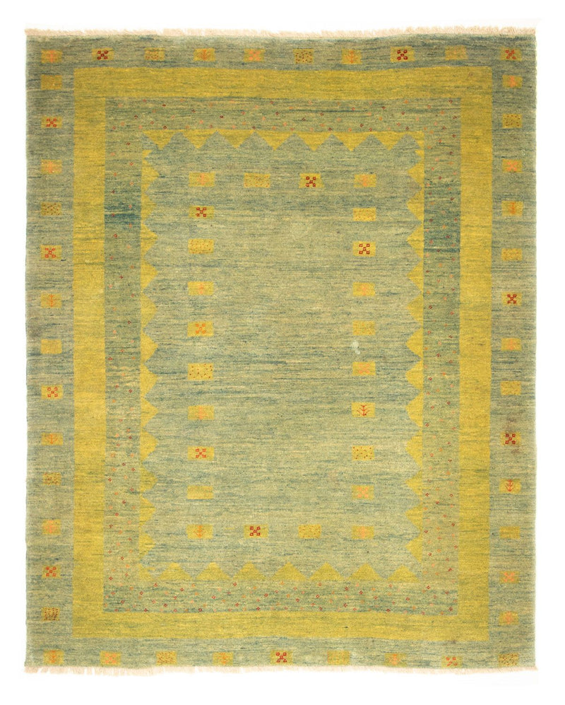 Persisk Gabbeh Teppe 218x175cm - Perserteppich Wollteppich