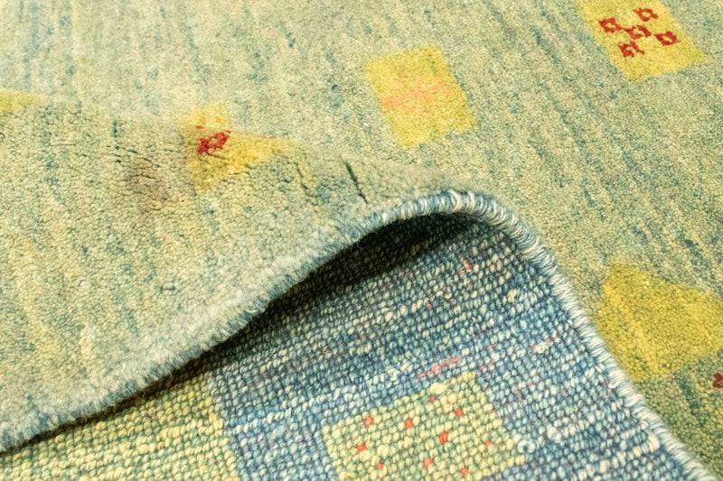 Persisk Gabbeh Teppe 218x175cm - Perserteppich Wollteppich