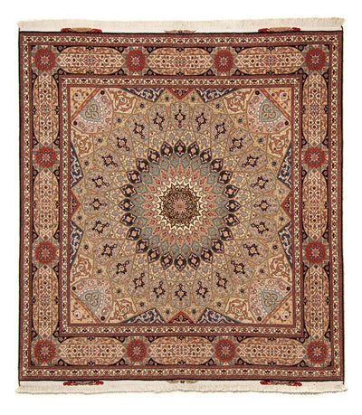 Tabriz - 50 Raj Teppe 204x206cm - Persisk teppe