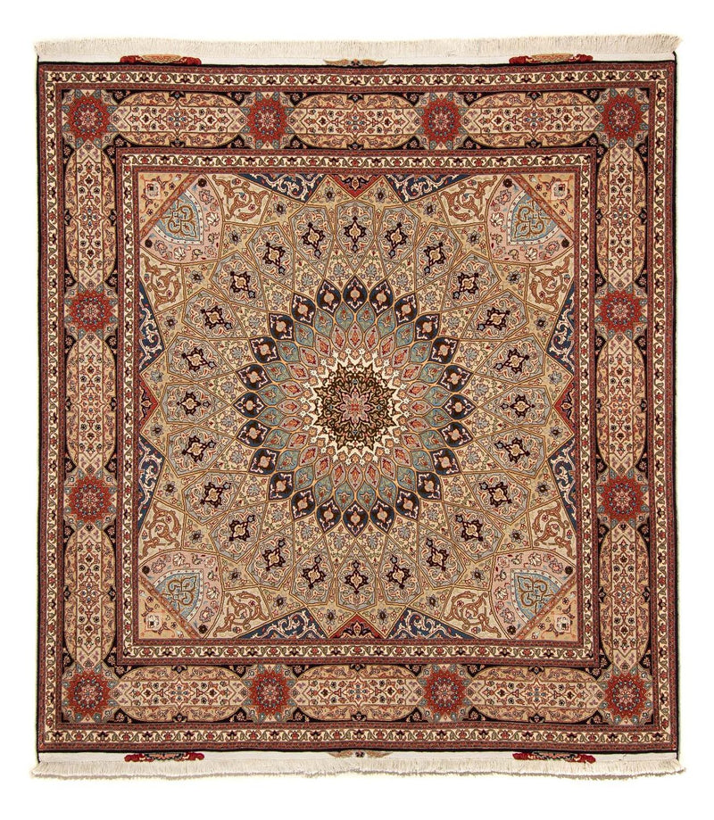Tabriz - 50 Raj Teppe 204x206cm - Persisk teppe
