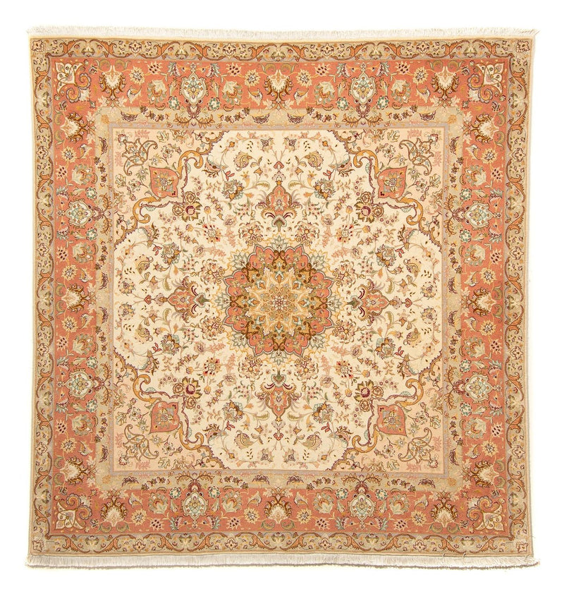 Tabriz - 50 Raj Teppe 205x212cm - Persisk teppe