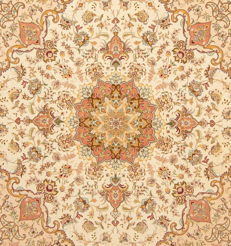 Tabriz - 50 Raj Teppe 205x212cm - Persisk teppe