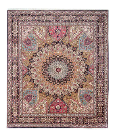 Tabriz - 50 Raj Teppe 254x293cm - Persisk teppe