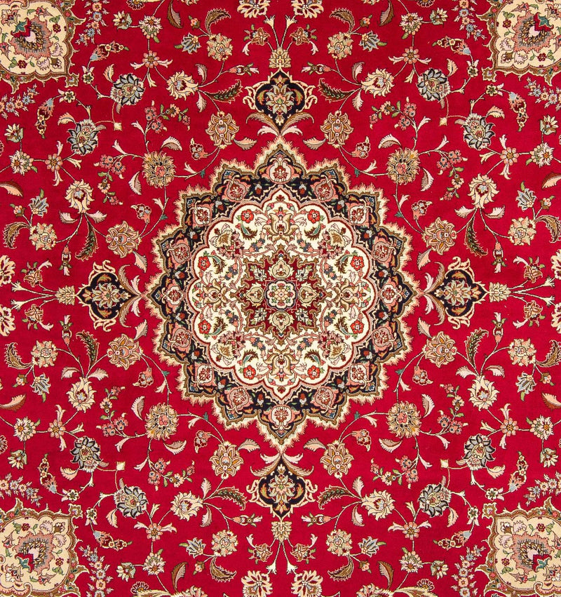 Tabriz - 50 Raj Teppe 254x254cm - Persisk teppe