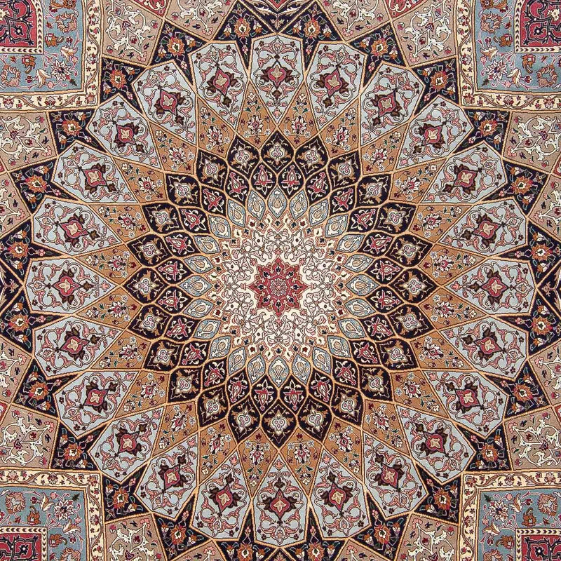 Tabriz - 50 Raj Teppe 254x303cm - Persisk teppe