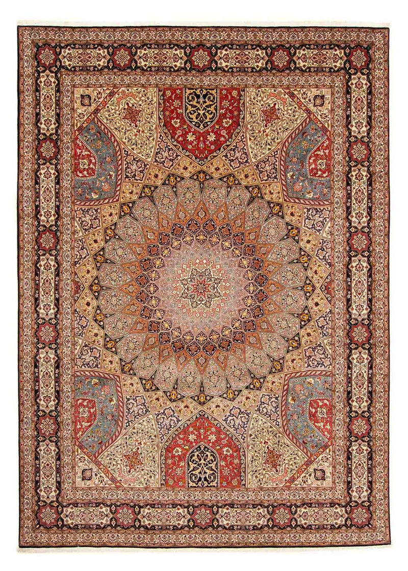 Tabriz - 50 Raj Teppe 301x400cm - Persisk teppe - flerfarget
