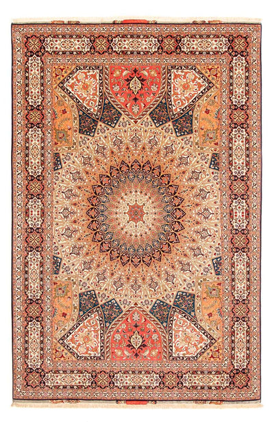 Tabriz - 50 Raj Teppe 202x302cm - Persisk teppe