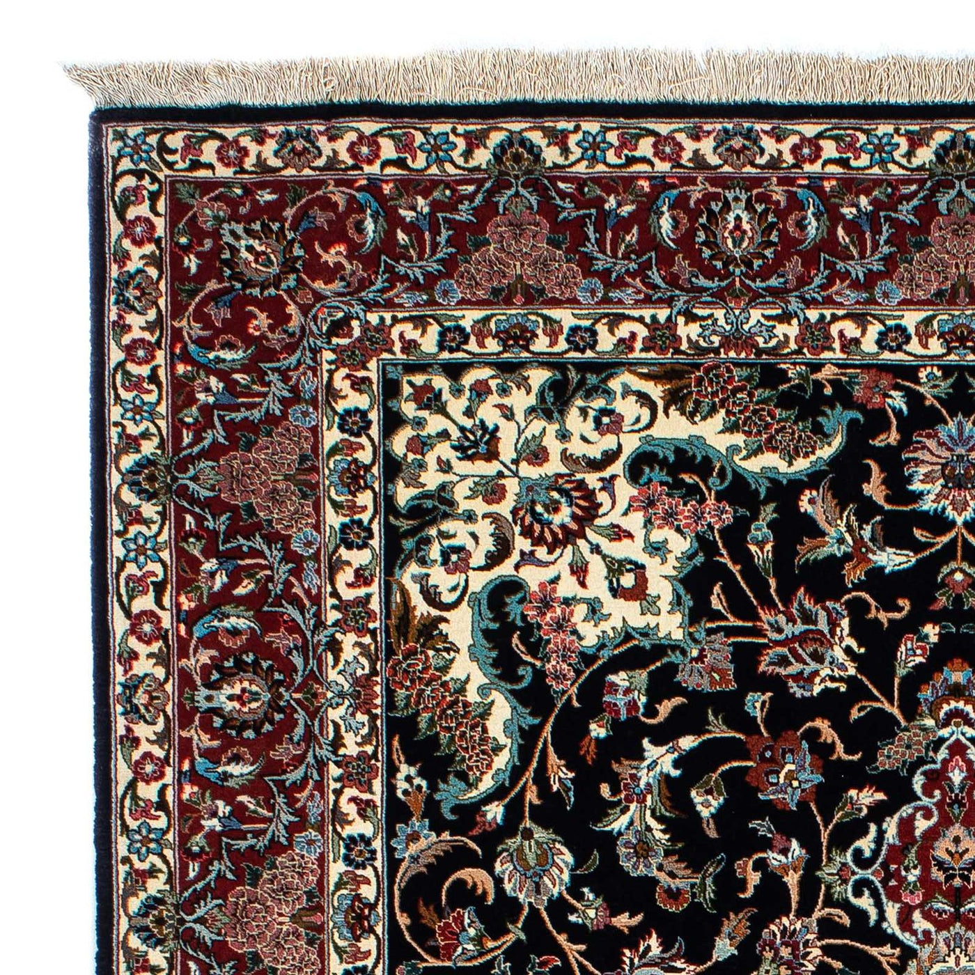 Qom Teppe 213x141cm - Persisk teppe