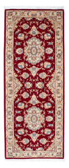 Tabriz - 50 Raj Teppe 83x213cm - Persisk teppe - Løper / Mørk rød / 83 x 213 cm Løper