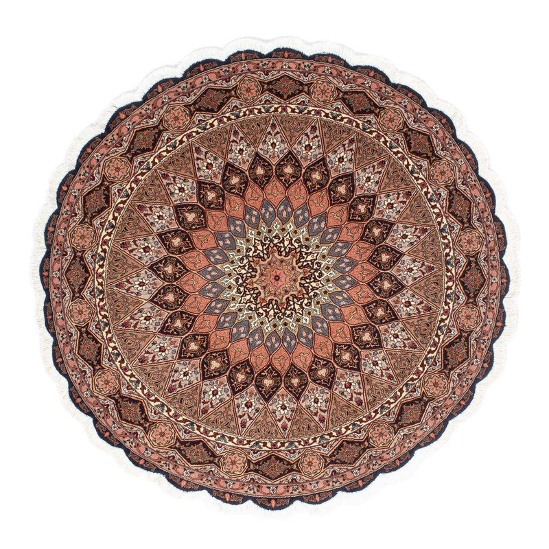 Tabriz - 50 Raj Teppe 150x150cm - Persisk teppe