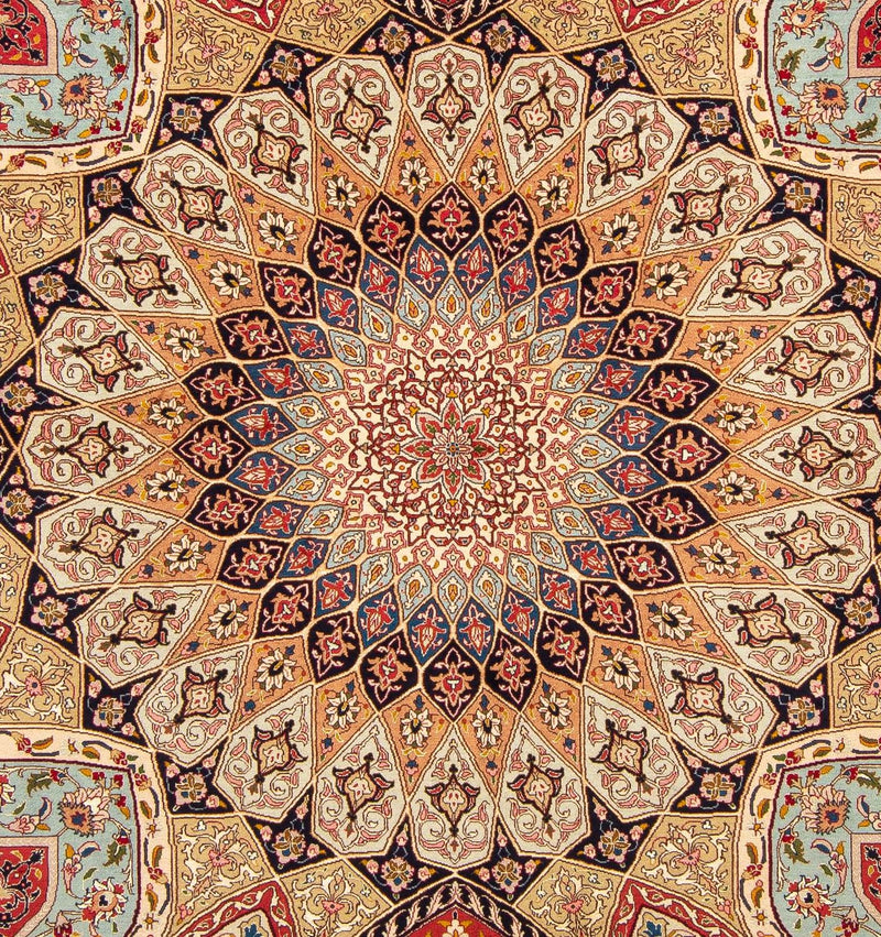 Tabriz - 50 Raj Teppe 205x246cm - Persisk teppe