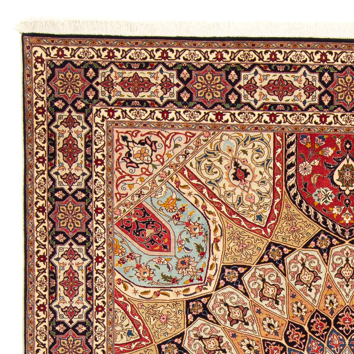 Tabriz - 50 Raj Teppe 205x246cm - Persisk teppe