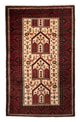 Shiraz Teppe 198x121cm - Persisk teppe