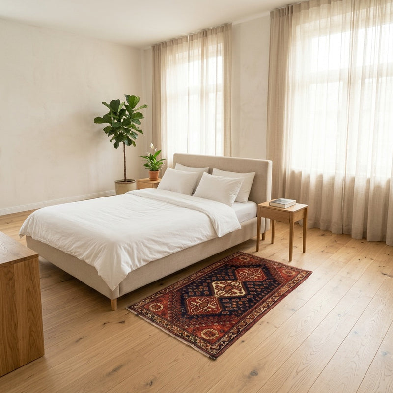 Qashqai Teppe 148x80cm - Persisk teppe