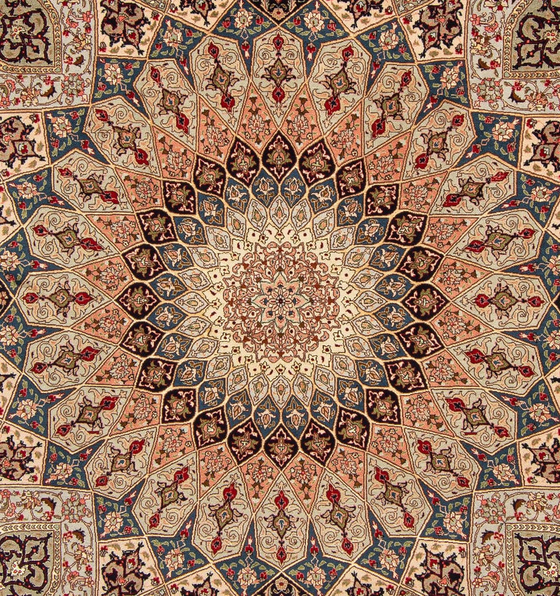 Tabriz - 50 Raj Teppe 205x256cm - Persisk teppe